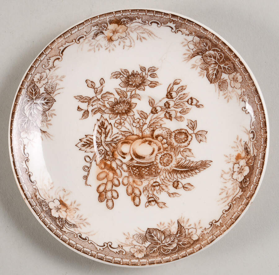 Gold Fruit Saucer for Demitasse Cup by Japan-1
