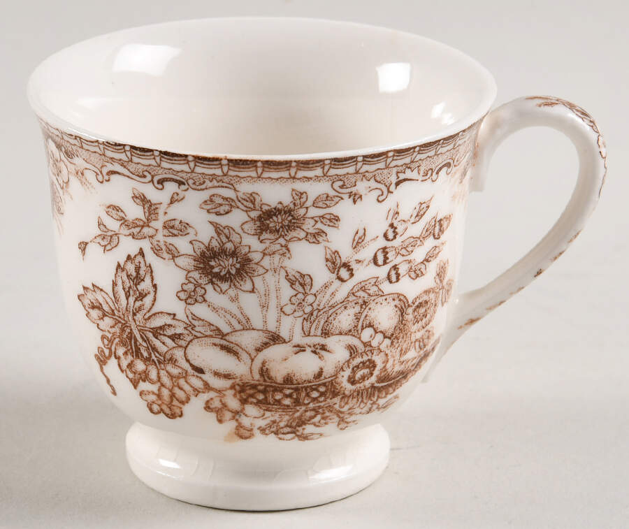 Gold Fruit Footed Demitasse Cup by Japan-1