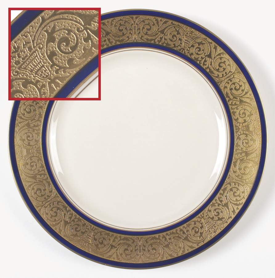 UC142 Dinner Plate by Unknown Manufacturer-1