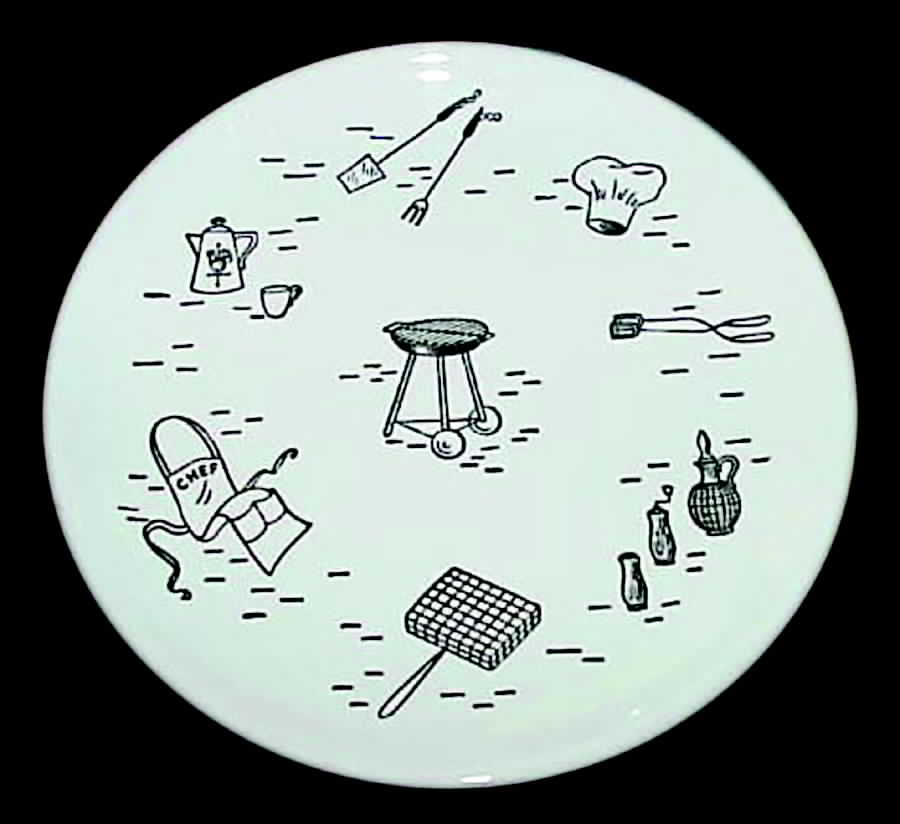 Barb-B-Que Salad Plate by SCIO-1