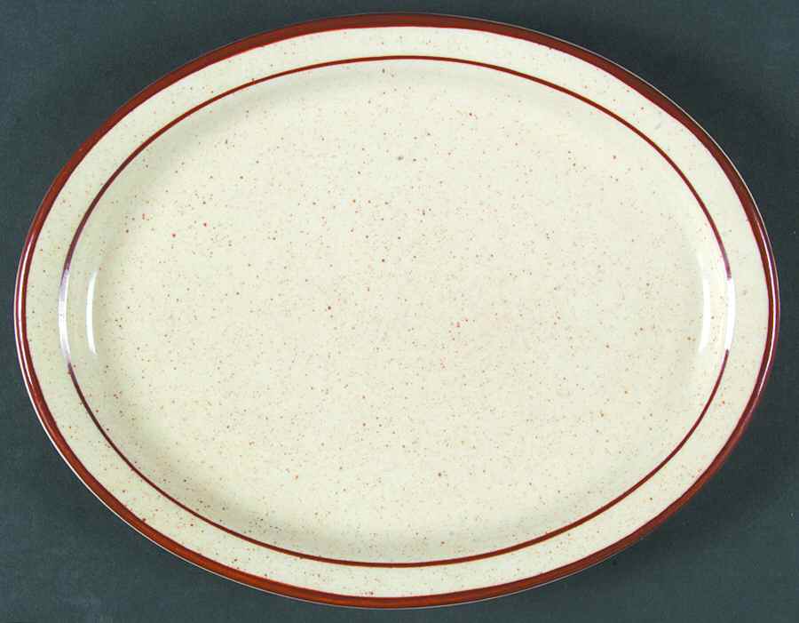 Desert Sand 9" Oval Serving Platter by Ultima-1