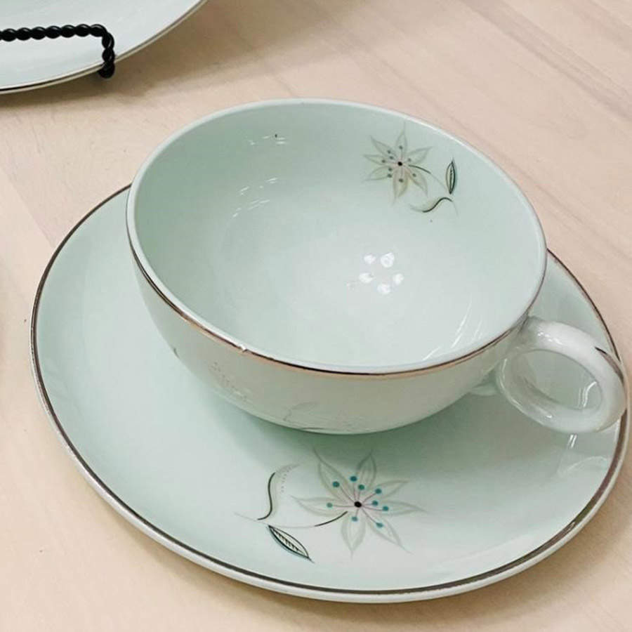 UNI143 Flat Cup & Saucer Set by Universal-1