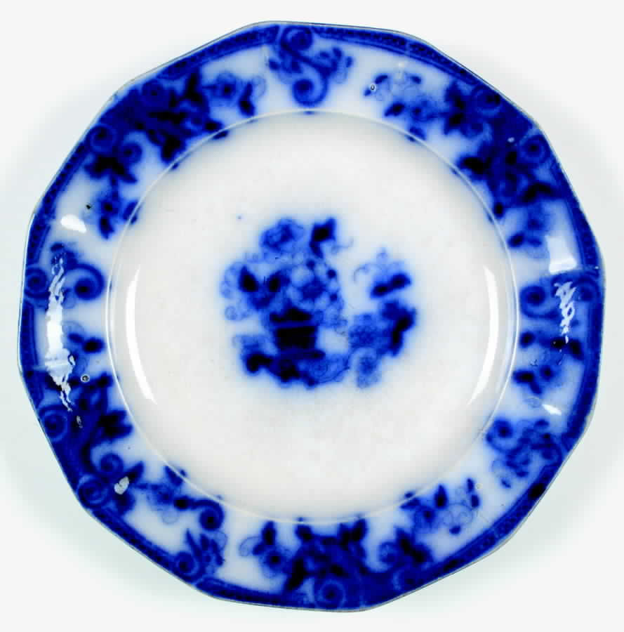 Basket Salad Plate by England-1