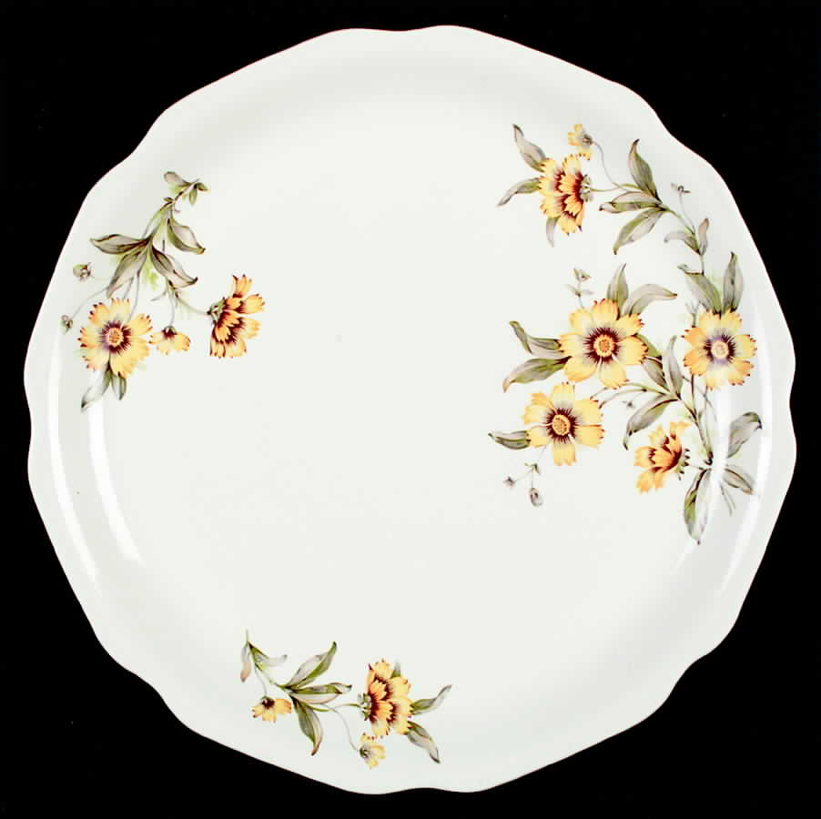 Indian Blanket Coupe Dinner Plate by Mount Clemens-1
