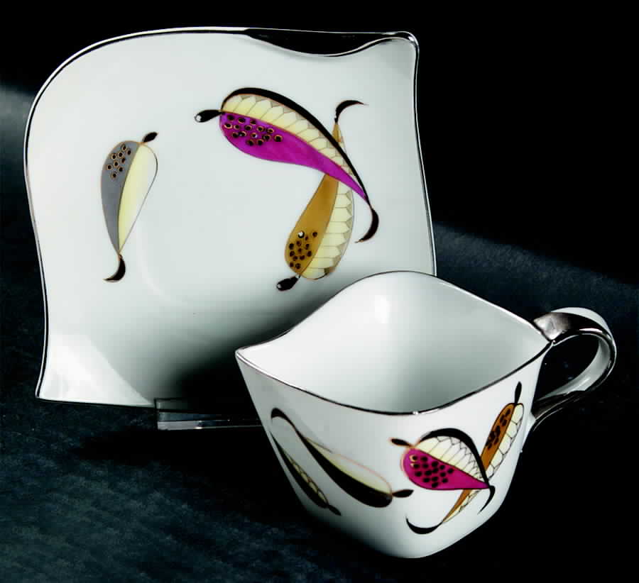UCA36 Flat Cup & Saucer Set by Ucagco-1