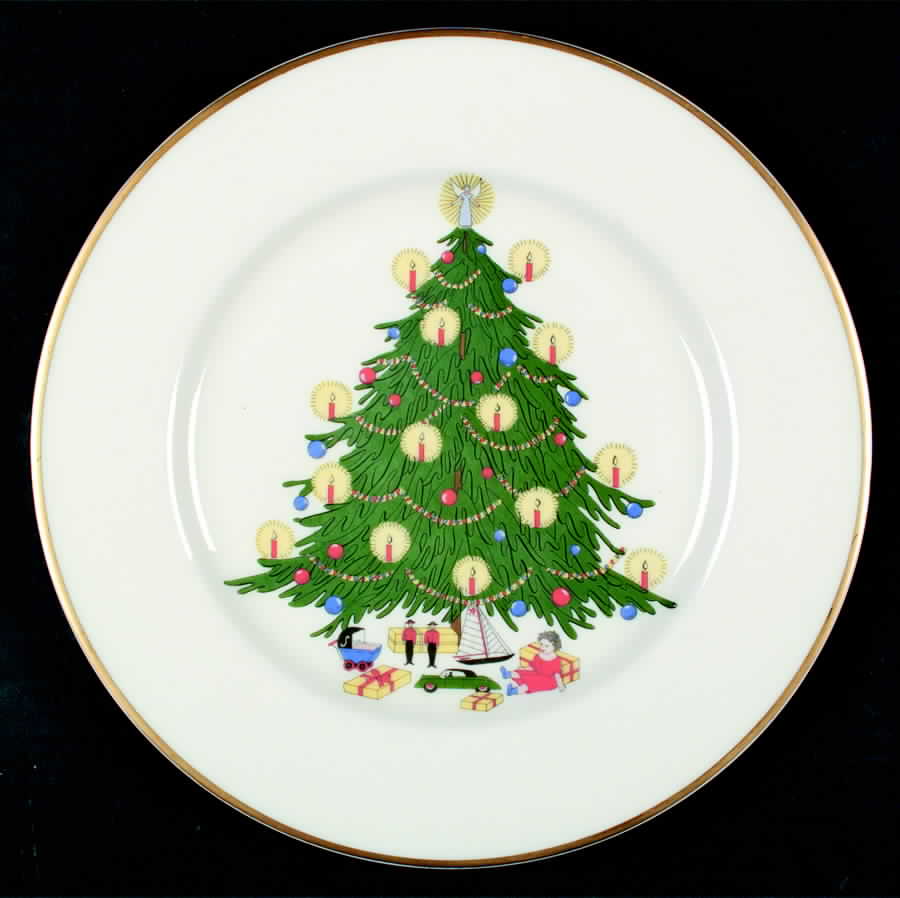 Merry Christmas Dinner Plate by USA-1