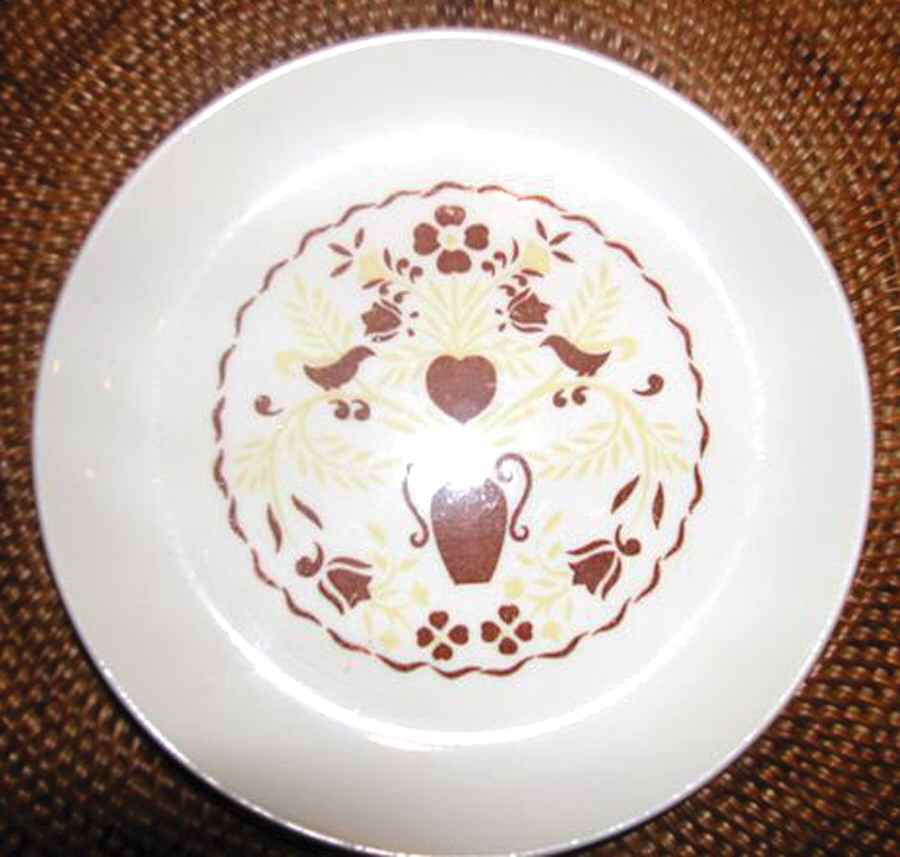 Dutch Treat Dinner Plate by Unknown Manufacturer-1