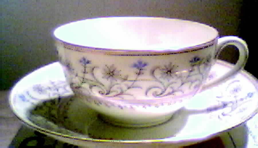 2512 Flat Cup & Saucer Set by Unknown Manufacturer-1