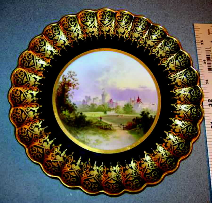 Windsor Castle Salad Plate by England-1
