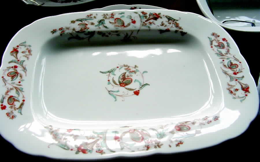 2250 12" Oval Serving Platter by Unknown Manufacturer-1