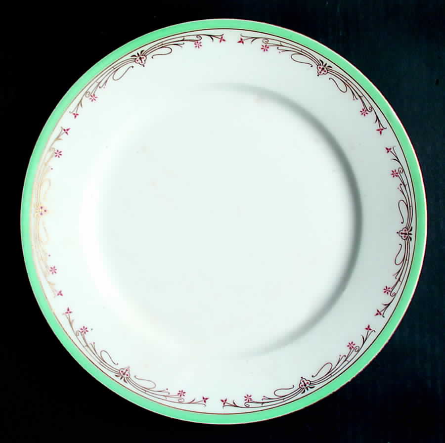UC269 Dinner Plate by Unknown Manufacturer-1