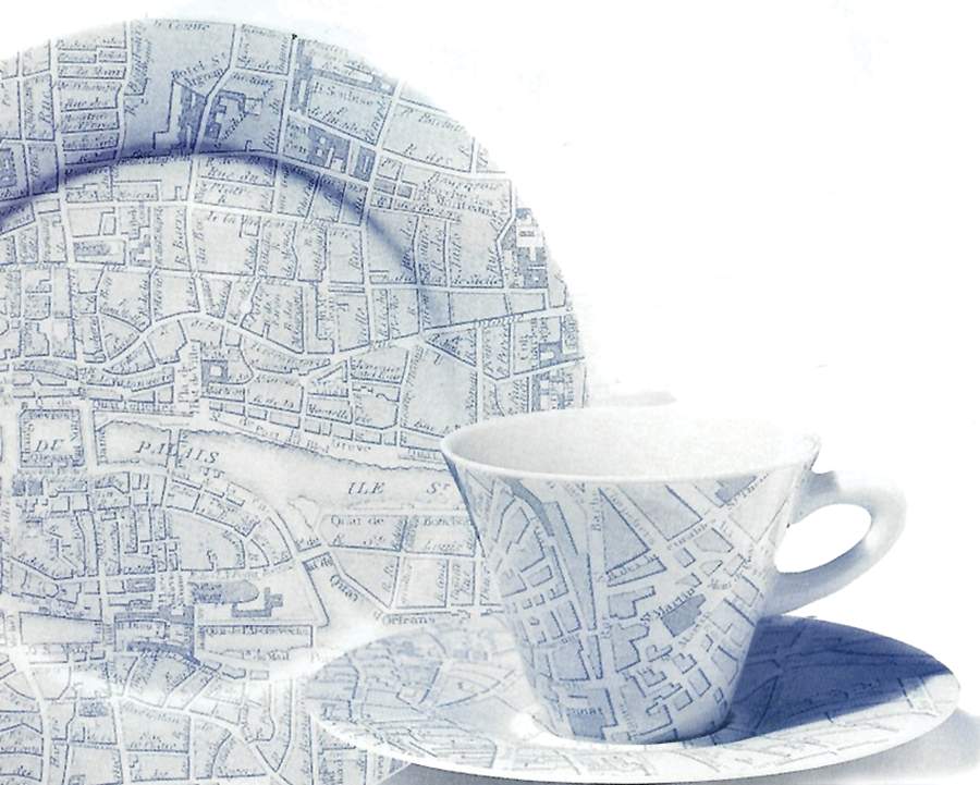 Silver Cities Dinner Plate by Zeitler-1
