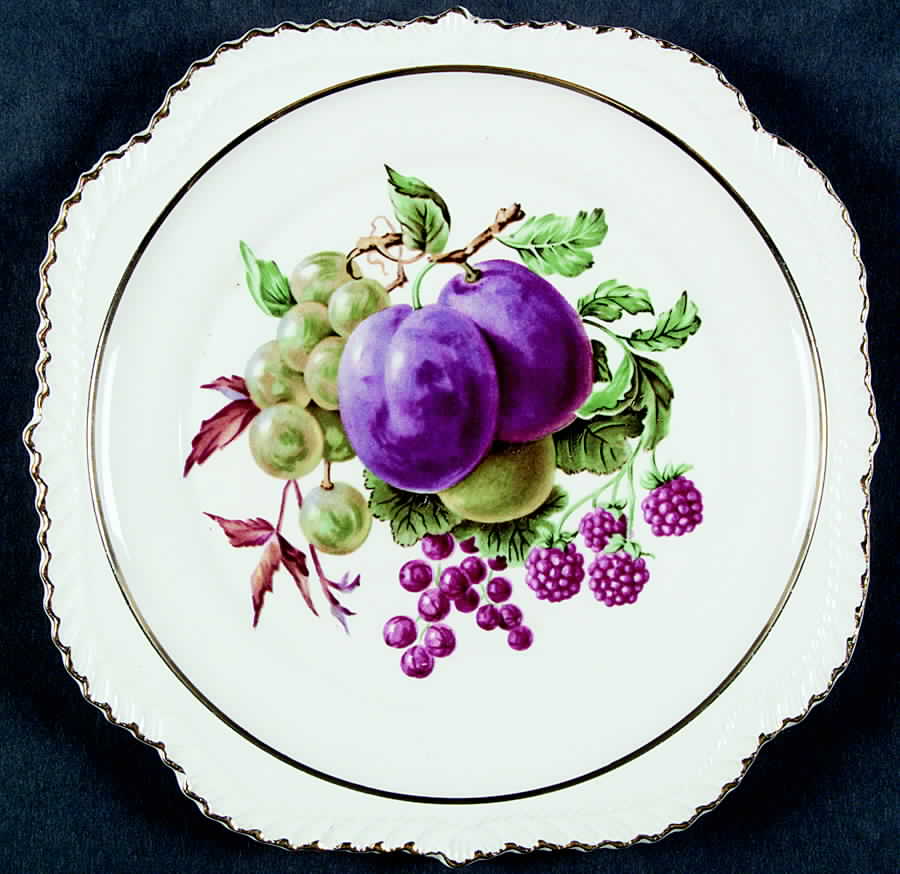 UC272 Square Salad Plate by Unknown Manufacturer-1
