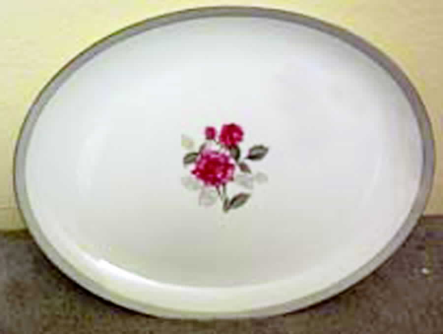Carmen 14" Oval Serving Platter by Unknown Manufacturer-1