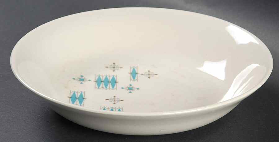 Modern Blue Soup/Cereal Bowl by Mount Clemens-1