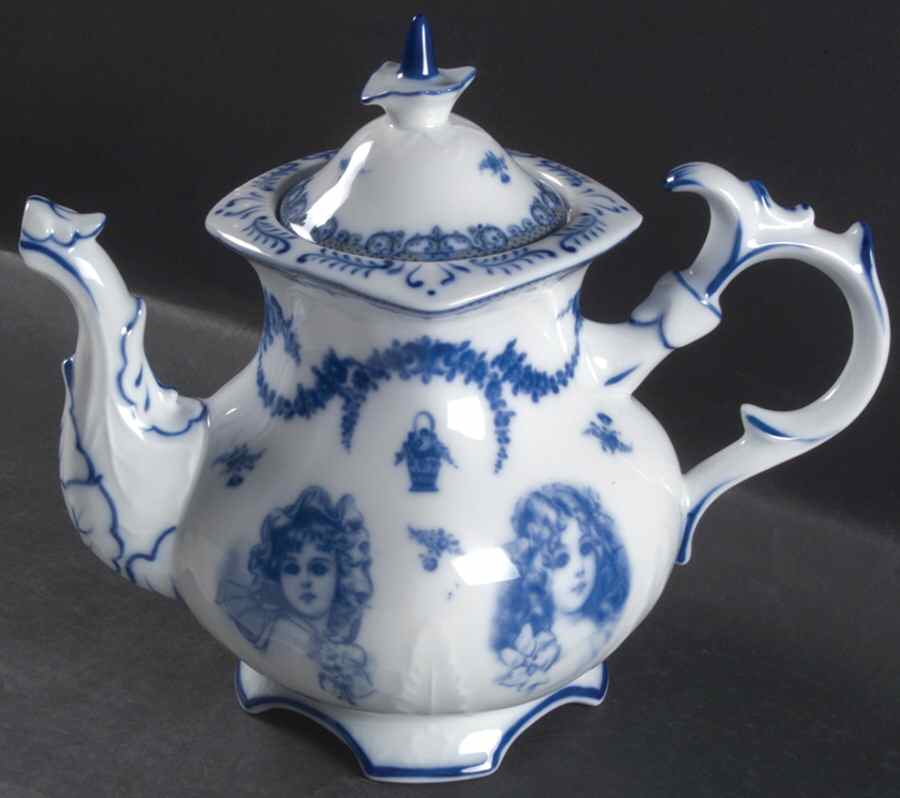 Derby Coffee Pot & Lid by Unknown Manufacturer-1