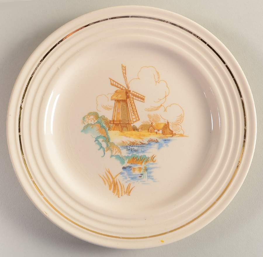 Windmill Bread & Butter Plate by Universal-1