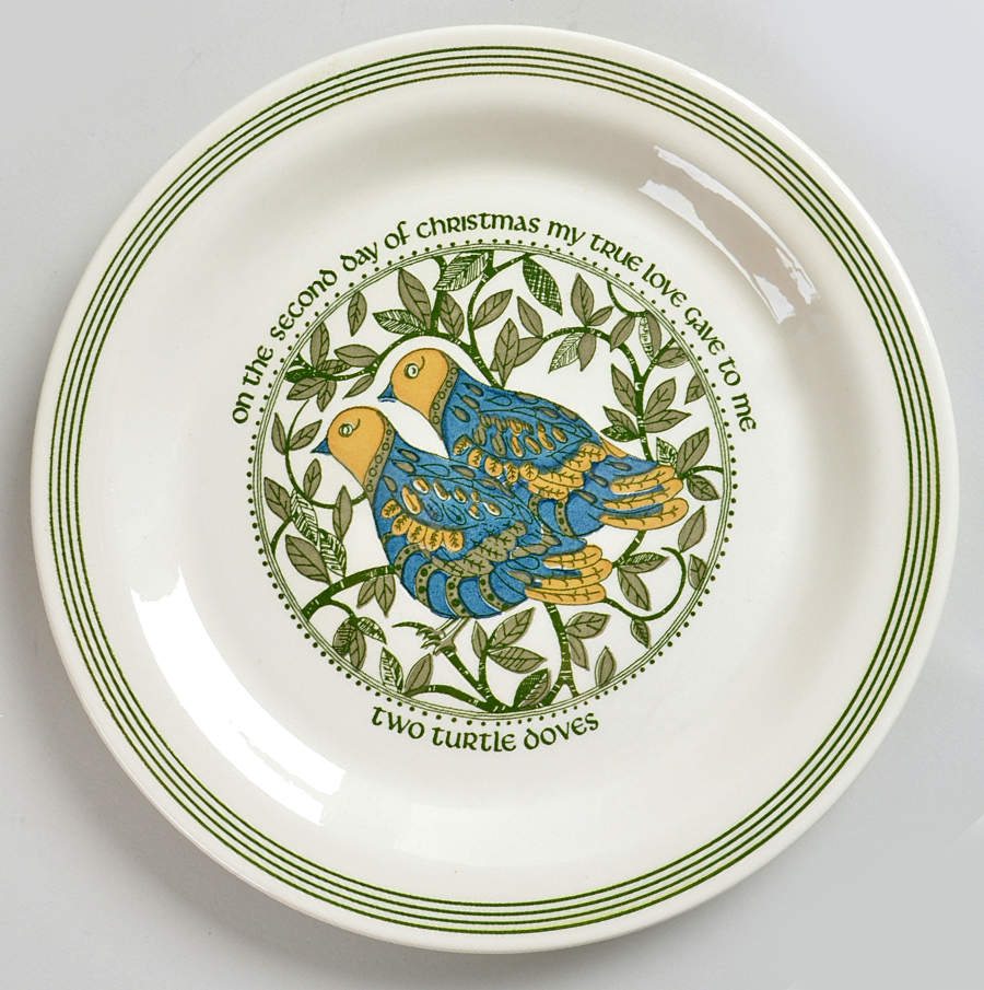 Twelve Days of Christmas Dinner Plate by Royal (USA)-1