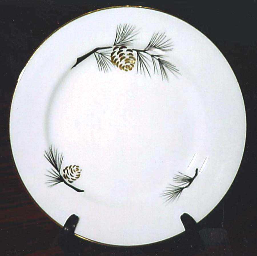 UC323 Bread & Butter Plate by Unknown Manufacturer-1