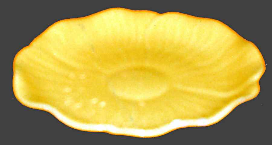 BMR4 Yellow Salad Plate by Belmar of California-1