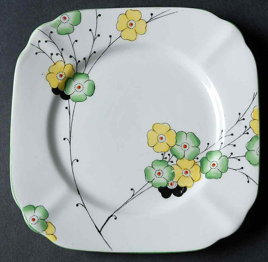2933 Square Bread & Butter Plate by Bell China-1