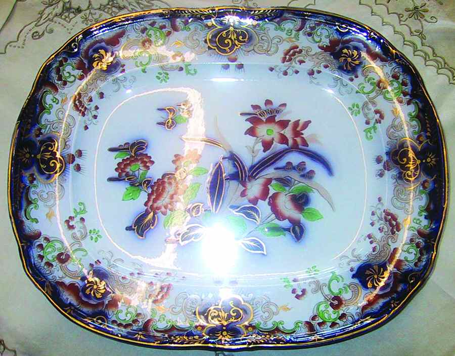 ENG219 14" Oval Serving Platter by England-1