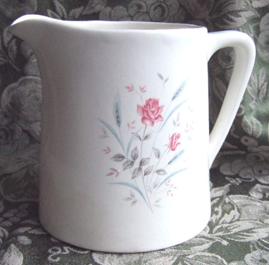 Mountain Rose Creamer by Mount Clemens-1