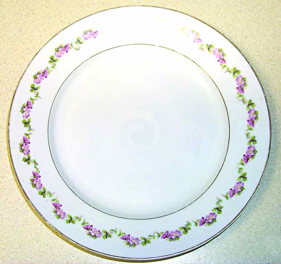 Uc355 Dinner Plate by Unknown Manufacturer-1