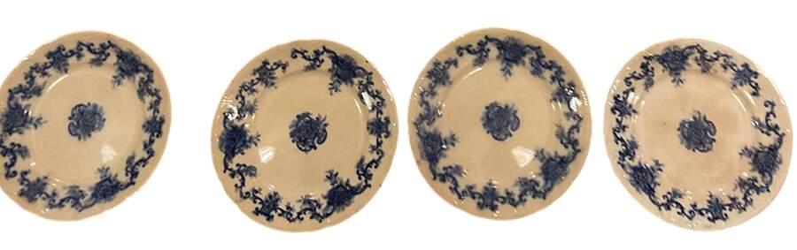 Martha (Coupe) Luncheon Plate by Upper Hanley-1