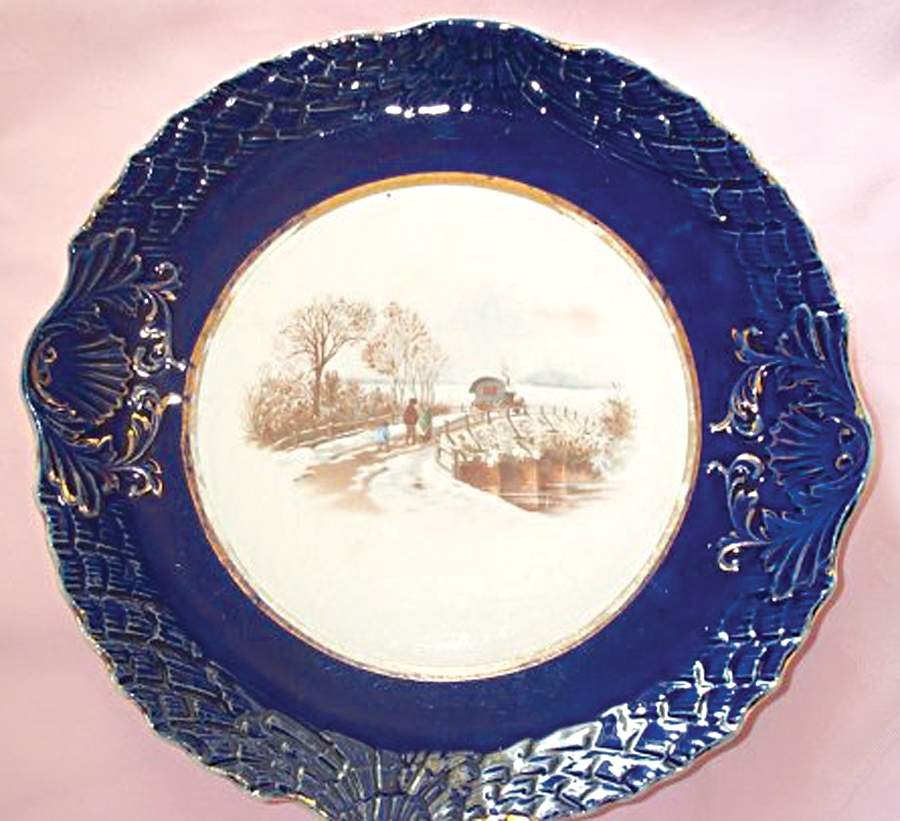 UC361 Dinner Plate by Unknown Manufacturer-1