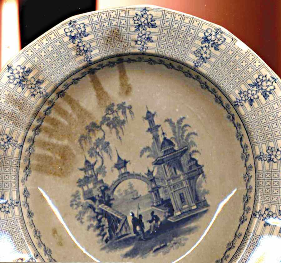 Chinese Dinner Plate by Unknown Manufacturer-1