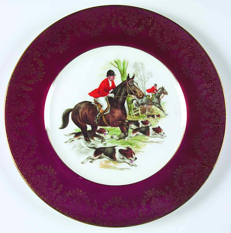 UC370 Dinner Plate by Unknown Manufacturer-1