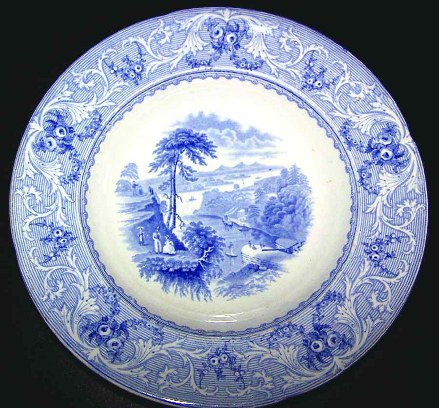 Lake Rim Soup Bowl by Ashworth Bros-1