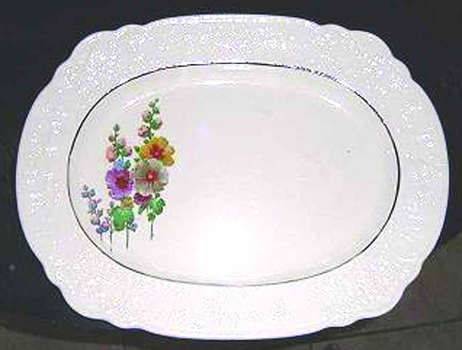 UNI164 13" Oval Serving Platter by Universal-1