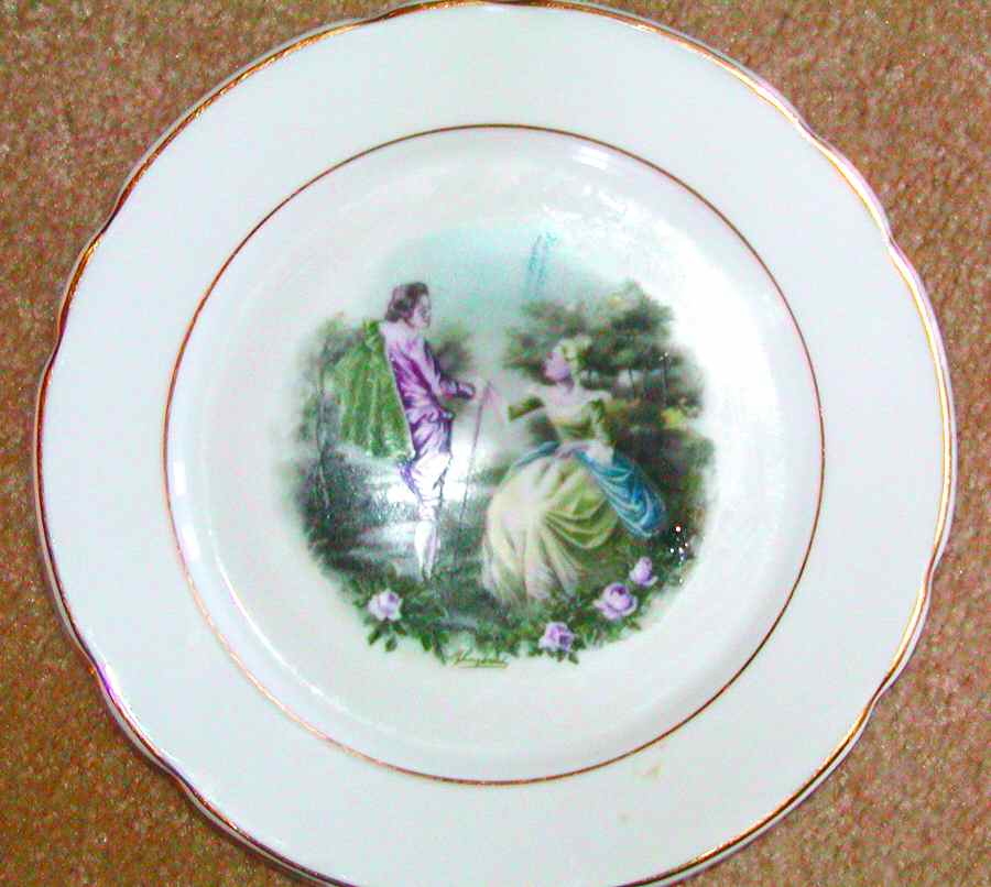 UC375 Luncheon Plate by Unknown Manufacturer-1