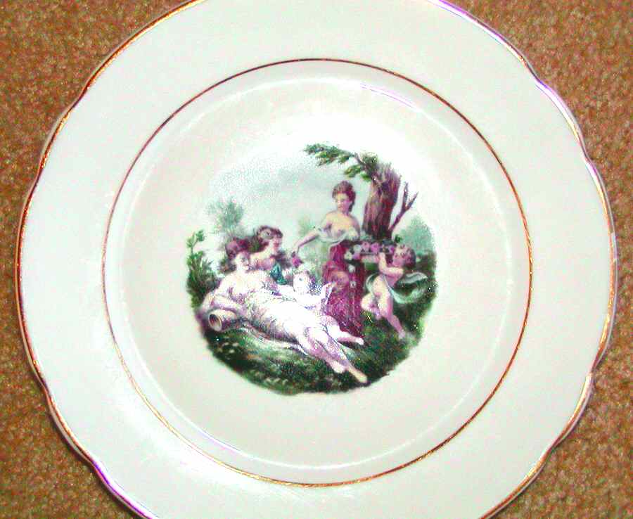 UC375 Luncheon Plate by Unknown Manufacturer-1