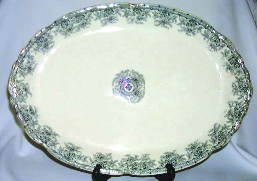 Ful12 18" Oval Serving Platter by Furnivals-1