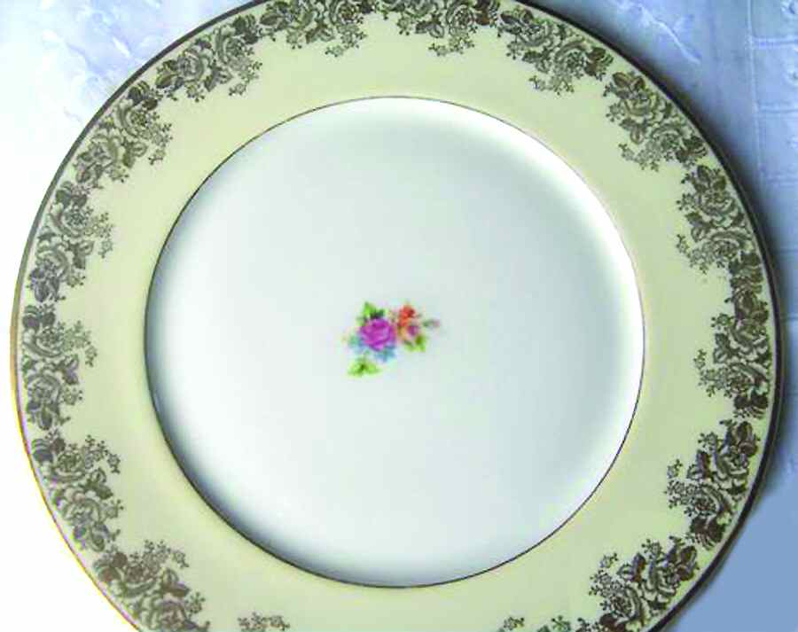 Le Roy Dinner Plate by Unknown Manufacturer-1
