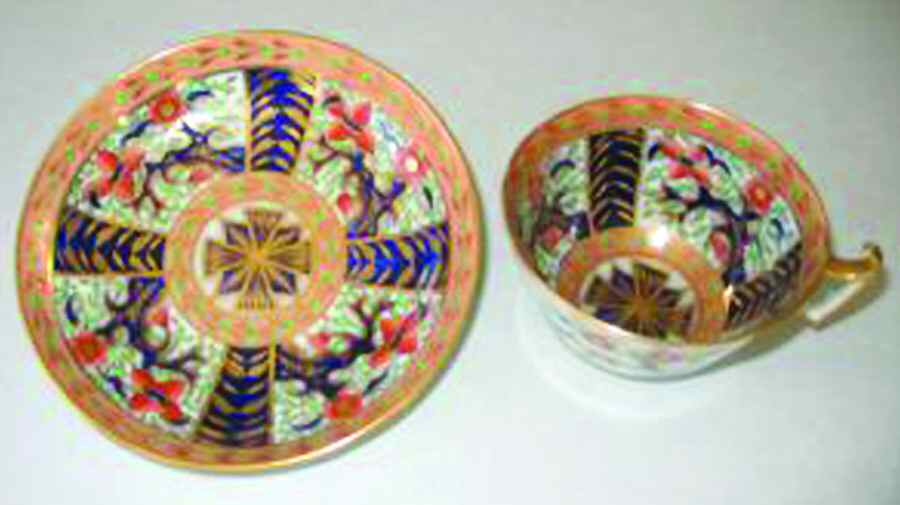 835 Flat Cup & Saucer Set by Coalport-1