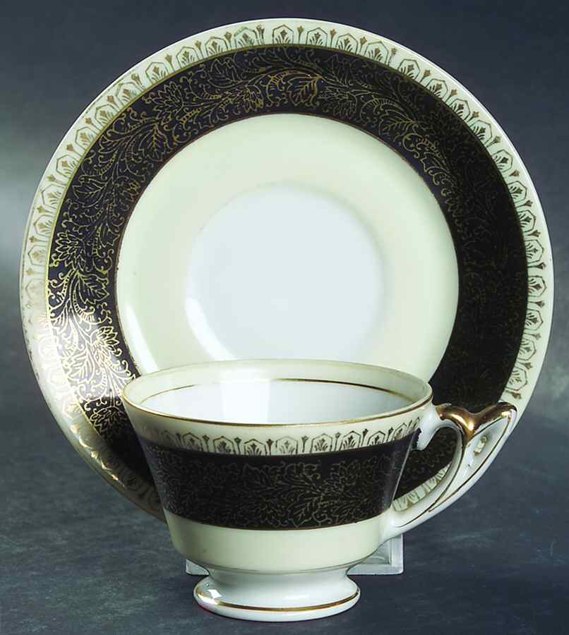 UCA53 Footed Demitasse Cup & Saucer Set by Ucagco-1
