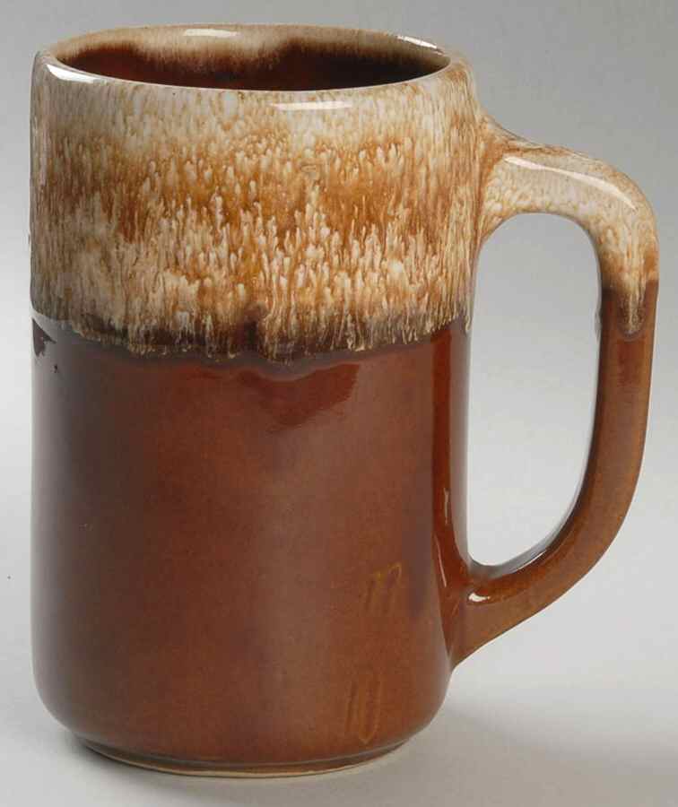 Brown Drip Beer Stein by Nelson McCoy-1