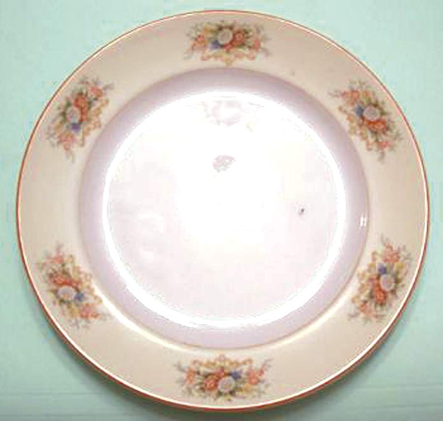 UC394 Dinner Plate by Unknown Manufacturer-1