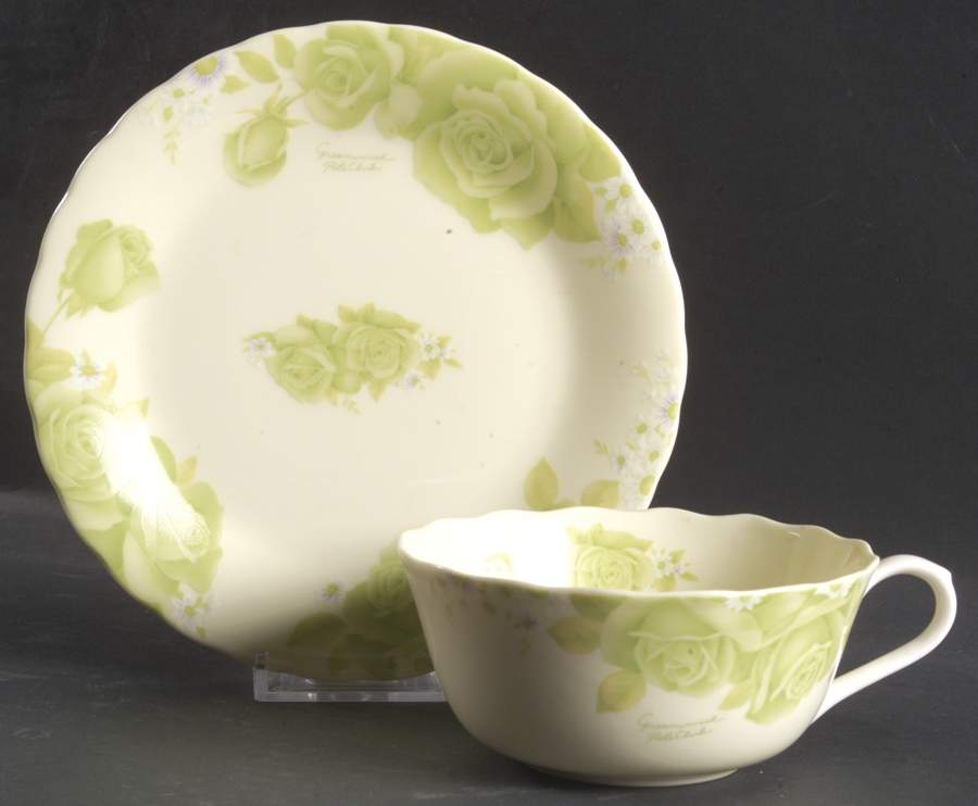 Greenwich Polo Club Flat Cup & Saucer Set by Japan-1