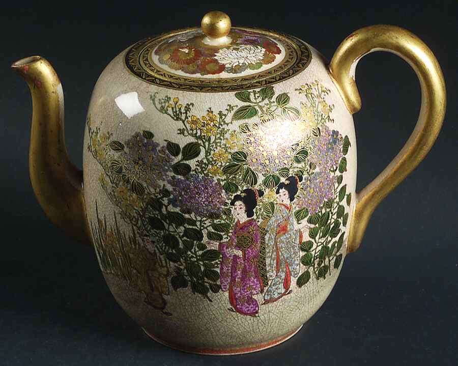 JAP1437 Teapot & Lid by Japan-1