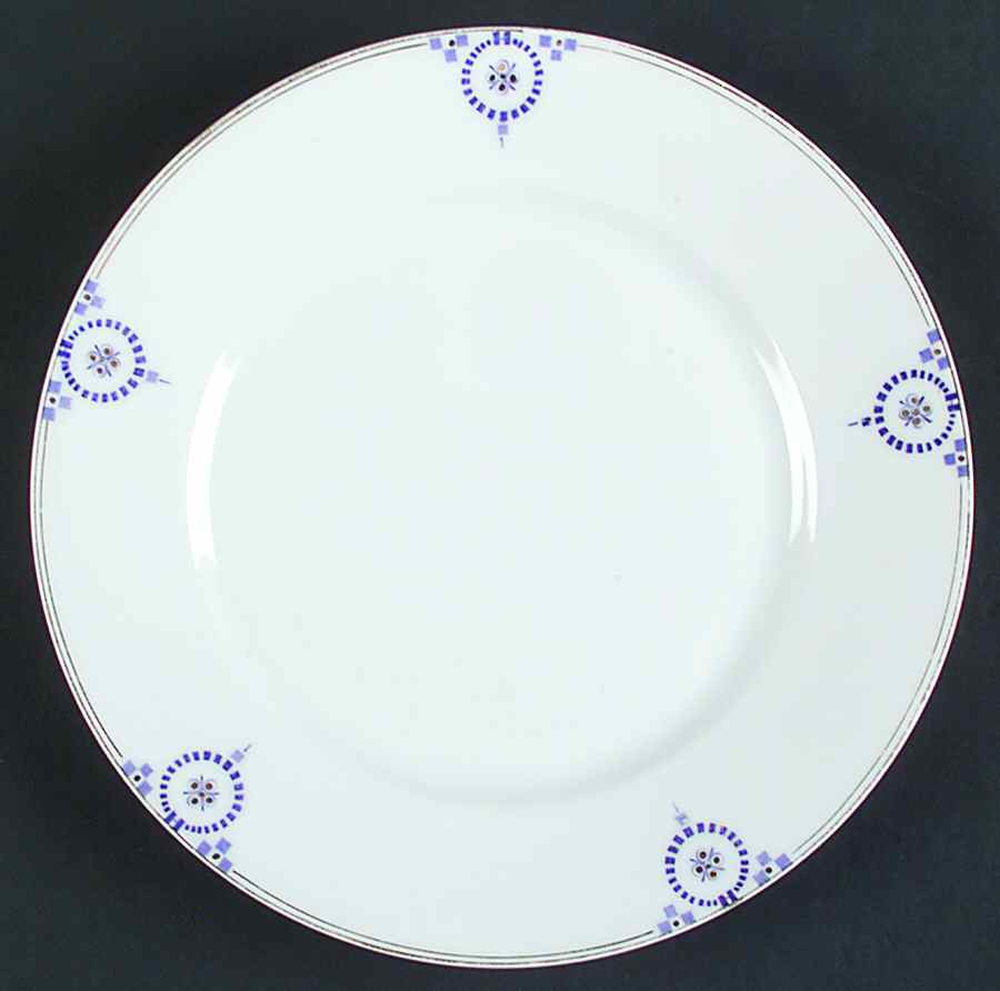 UC407 Dinner Plate by Unknown Manufacturer-1