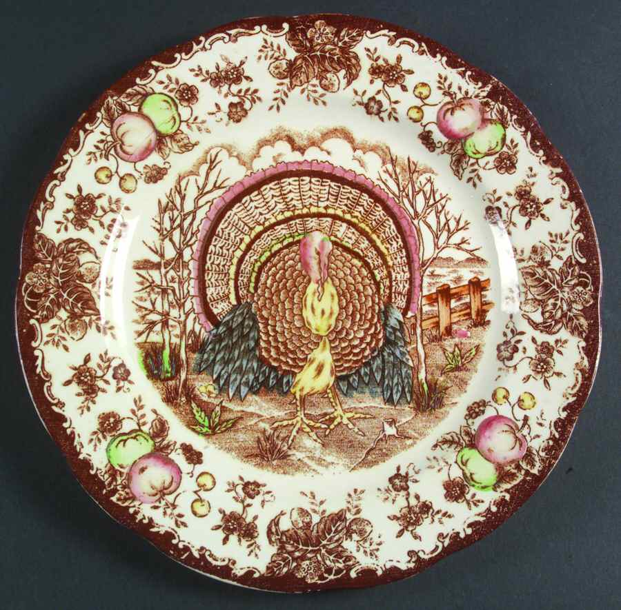 UC410 Dinner Plate by Unknown Manufacturer-1