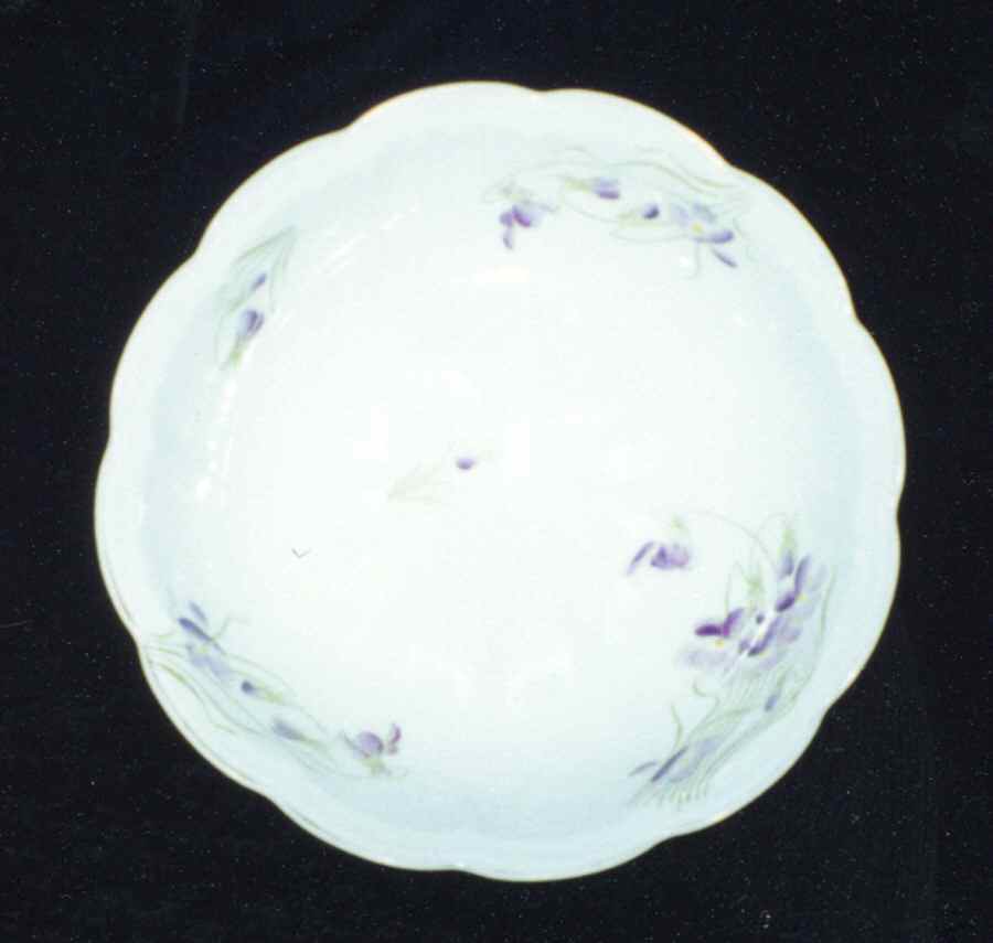 10081 9" Round Vegetable Bowl by Unknown Manufacturer-1