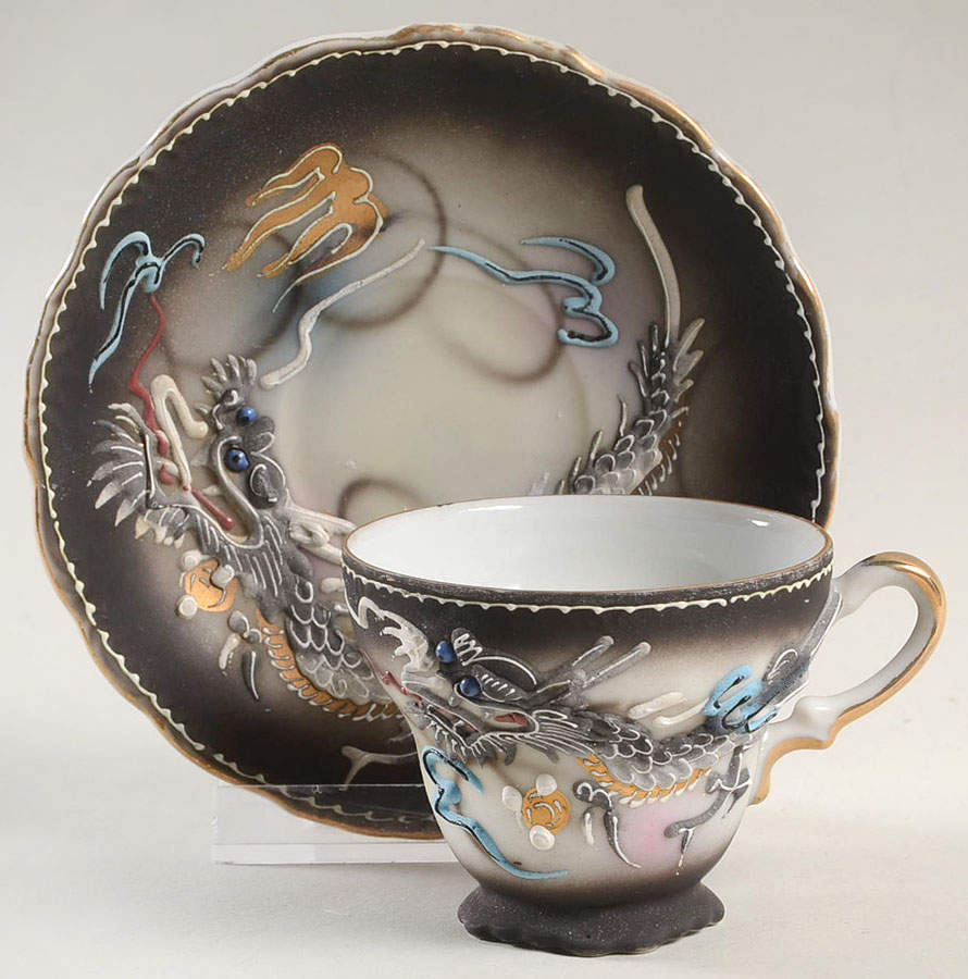 UCA56 Footed Demitasse Cup & Saucer Set by Ucagco-1