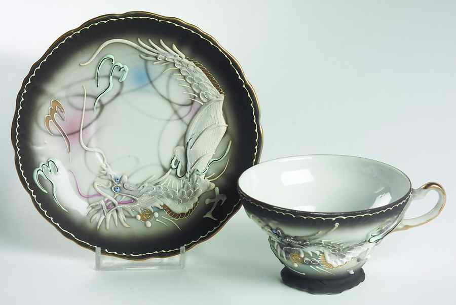 UCA56 Footed Cup & Saucer Set by Ucagco-1