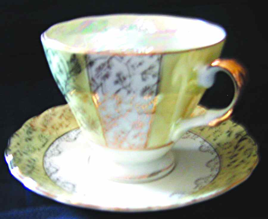 C-7215 Footed Cup & Saucer Set by Napco-1
